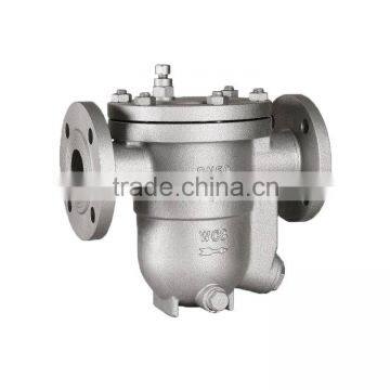 Standard Cast Steel Leverage Float Type Flange Ending Sream Trap Valve