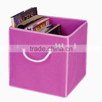 Purple magazine storage box