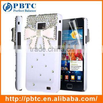 Set Screen Protector And Case For Samsung Galaxy S2 I9100 , Hard Plastic Factory Wholesale Popular 3D Mobile Phone Cover photo-2