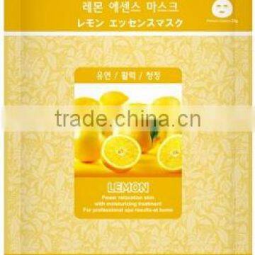 [MJ CARE] Lemon Essence Mask