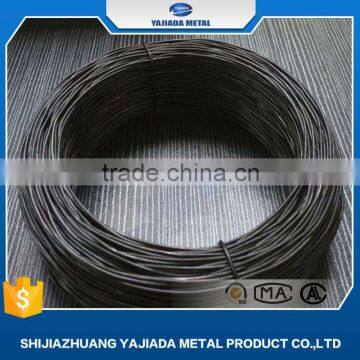 1.24mm black annealed t double twist electrical wire in roll