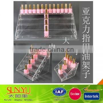 Design Acrylic Nail Polish Floor Standing Racks Display