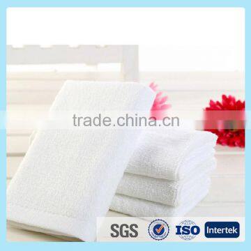 100% cotton white custom hand towel