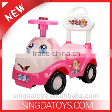 New Arrived!Lovely Kids Glide Car Toy Ride on Car With Music