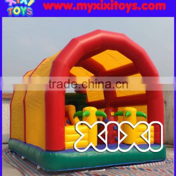 XIXI TOYS Children inflatable playground with roof cover