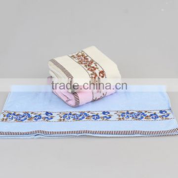 Hot wholesale promotion jacquard 100% cotton Bath Towel