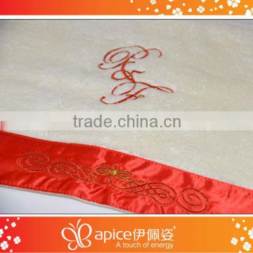 Lavender embroidery towel/hotel towel