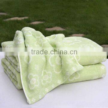 Yarn Dyed Wedding Favors Towel With Jacquard photo-1