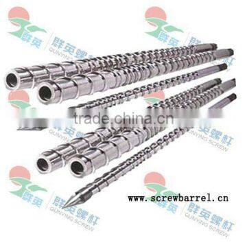 bimetallic screw barrel for injection molding machine