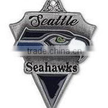 High Quality Sport Charms Enamel Single-Sided Sport Pendant NFL Seattle Seahawks Charms Wholesale