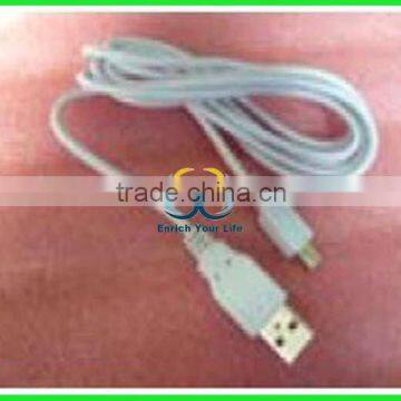 White USB to AM MINI 5P Cable