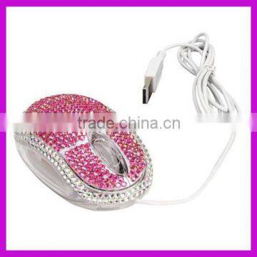 Fashion rhinestone pc mouse BY 3546