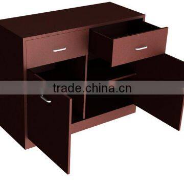 Modern furniture set wood wardrobe+chest of drawers designs in bedroom