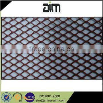 decorative small hole diamond oxydic aluminum expanded metal plate