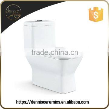 2015 Square Upper Pressing Two End Type WC Toilet