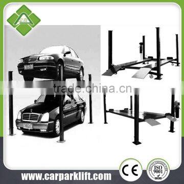 Garage car parking equipment /car parking lift with four post