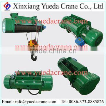 CD and MD model wire rope electric hoist 16ton