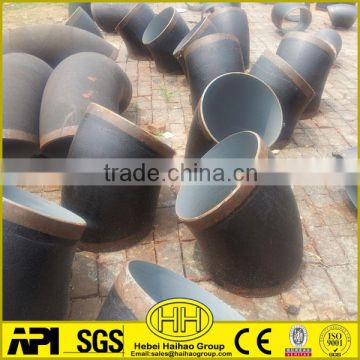 ASTM A234 WPB butt weld 45 degree carbon steel pipe elbow