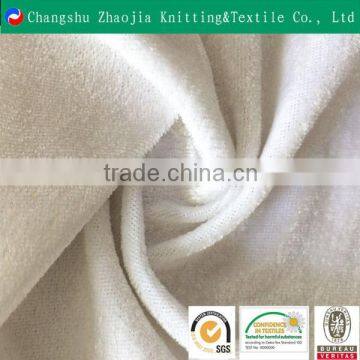 China manufacturer 100 polyester lycra polyester taffeta fabric diamond velvet ZJ060