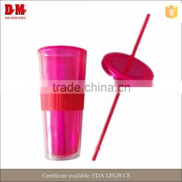 China 16OZ FDA cheap student silicone coffee cup sleeve