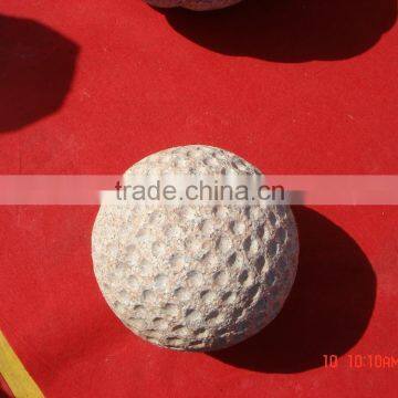 ball curved by granite