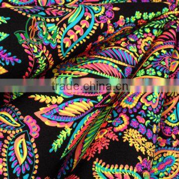 High definition digital fabric printing on fabric in beach bikini