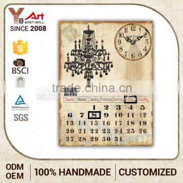 Highest Level Factory Direct Price Calendar Engraved Memorial Plaques Metal Crafts For Sale