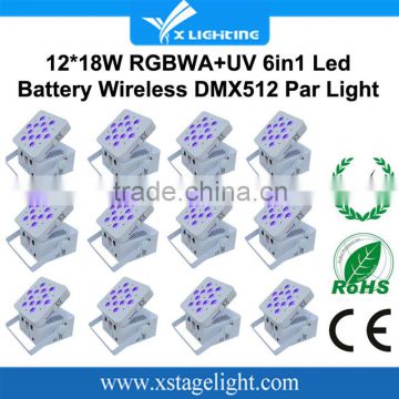 wireless battery powered led par lights par light led