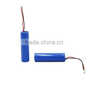 Hot Selling ! NCR18650B 3400mAh 3.7V Li-ion Battery Pack With PH 2.0 Connector 3.7V 3.4Ah Battery Pack Use for Flashlight