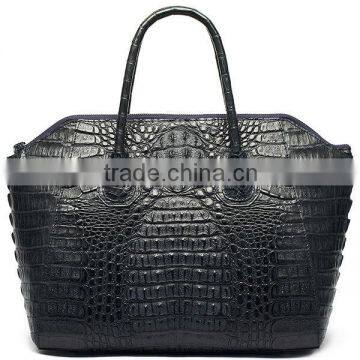 Trendy Crocodile Pattern Italian Brand Handbag