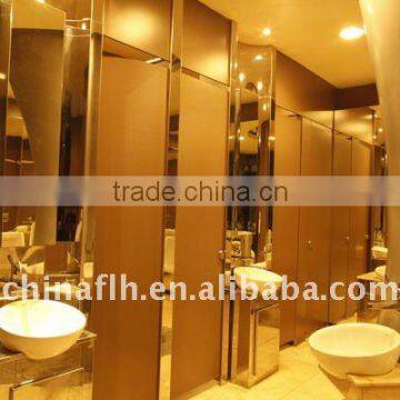 HPL panel public commercial toilet cubicles