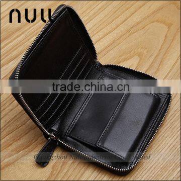 Portable High Quality Custom Leather Zipper Coin Purse photo-4