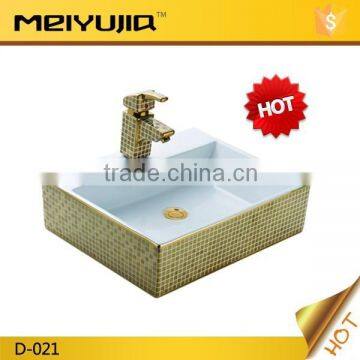 Bathroom wash face basin porcelain basin from chaozhou