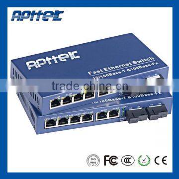 100M 6 port switch poe switch