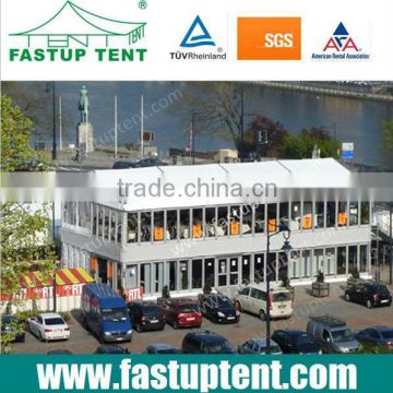 Durable Double Deck tent with ABS walls for events with competitive price