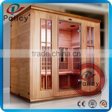 Far infrared SAWO sauna room prices with certificate of fumigation