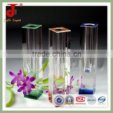 Color Crystal Flower Vase For Christmas Decoration