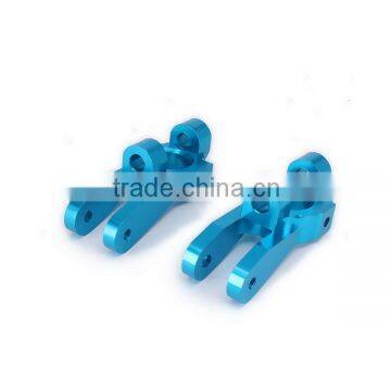 Aluminum Front c Hub Carrier(l/r) For Rc Hobby Model Car 1/10 Wltoys K949-002 Climbing Crawler Upgraded Hop Up Parts photo-2