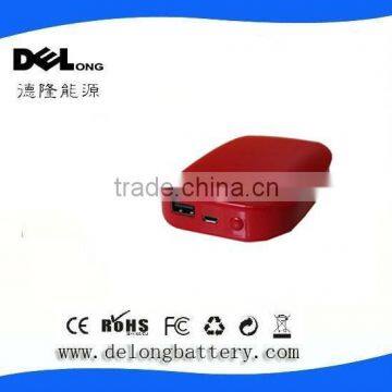 5V power bank portable charger 7800mah with roh certificate