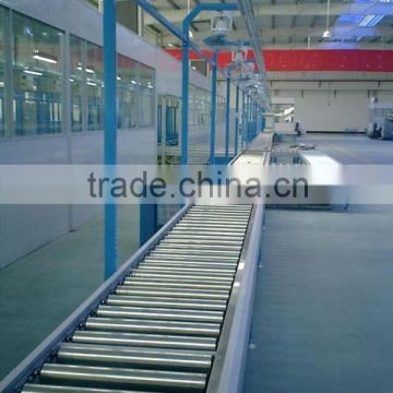 Double chain roller conveyor