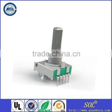 RS17-1 electric rotary switchvolume on-off switch rotary switch rotary switch 4 pole 2section pins rotary switch