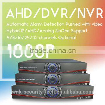 Vitevision 1080p AHD DVR 16 Channel H.264 for CCTV camera system standalone DVR