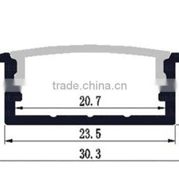 QS-A51 30x10mm Linear Light Housing LED Aluminum Profile Show Box photo-4