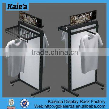 movable clothing store display racks,movable display racks