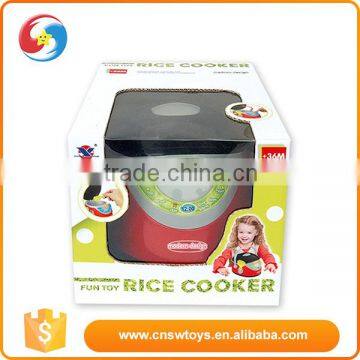 Promotional Creative Red Plastic Rice Cooker Children's Kitchen Toy photo-2