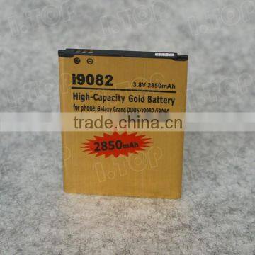 3.7V 2850mAh Gold Battery for Samsung Grand Duos i9082