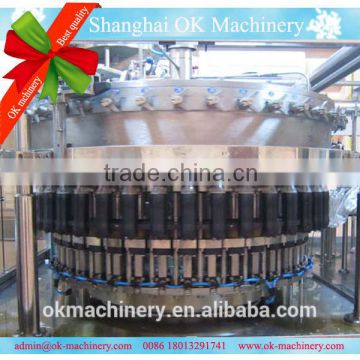 OK-007 Glass bottle carbonated soft drink filling machine