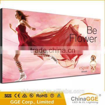 Indoor And Outdoor LED Illuminated Backlit Frameless Advertising Textile Light Boxes photo-3
