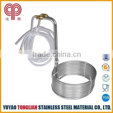 Stainless steel condenser coil pipe