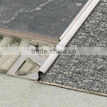 Stainless Steel Ceramic Tile Profile Mirror Finish